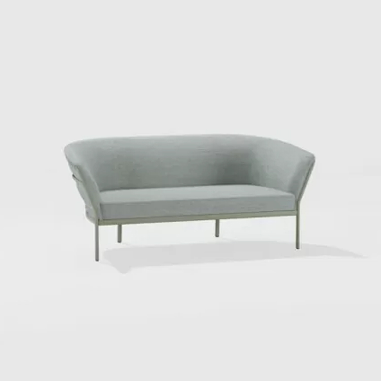 grijze loungezetel visual