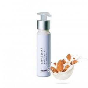 klafs sauna cream amandelmelk visual