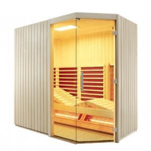 triosol sera hoekinfraroodcabine licht hout visual