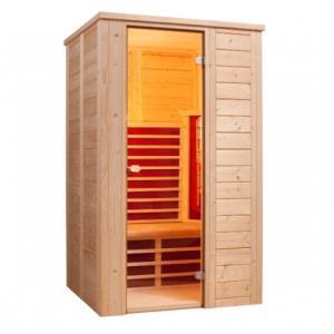 triosol natura 120 infraroodcabine licht hout visual