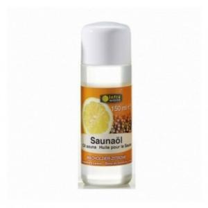 bouteille d'huile de sauna infraworld gin-citron visuel