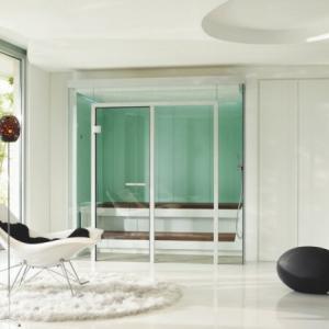 Bain de vapeur en verre - D12
