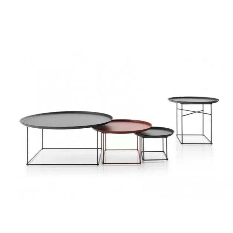table d'appoint b&b italia fatfat différentes hauteurs, tailles et couleurs visuel
