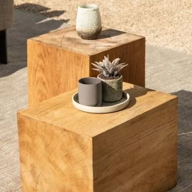 jardinico duncan houten blok bijzettafel closeup