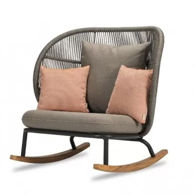 loungestoel met kussens