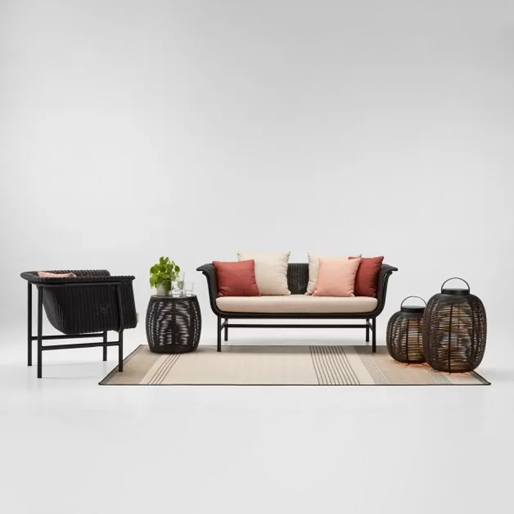 vincent sheppard wicked Lounges ofaivo sidetable tika lantern on a coloured carpet | ivo front