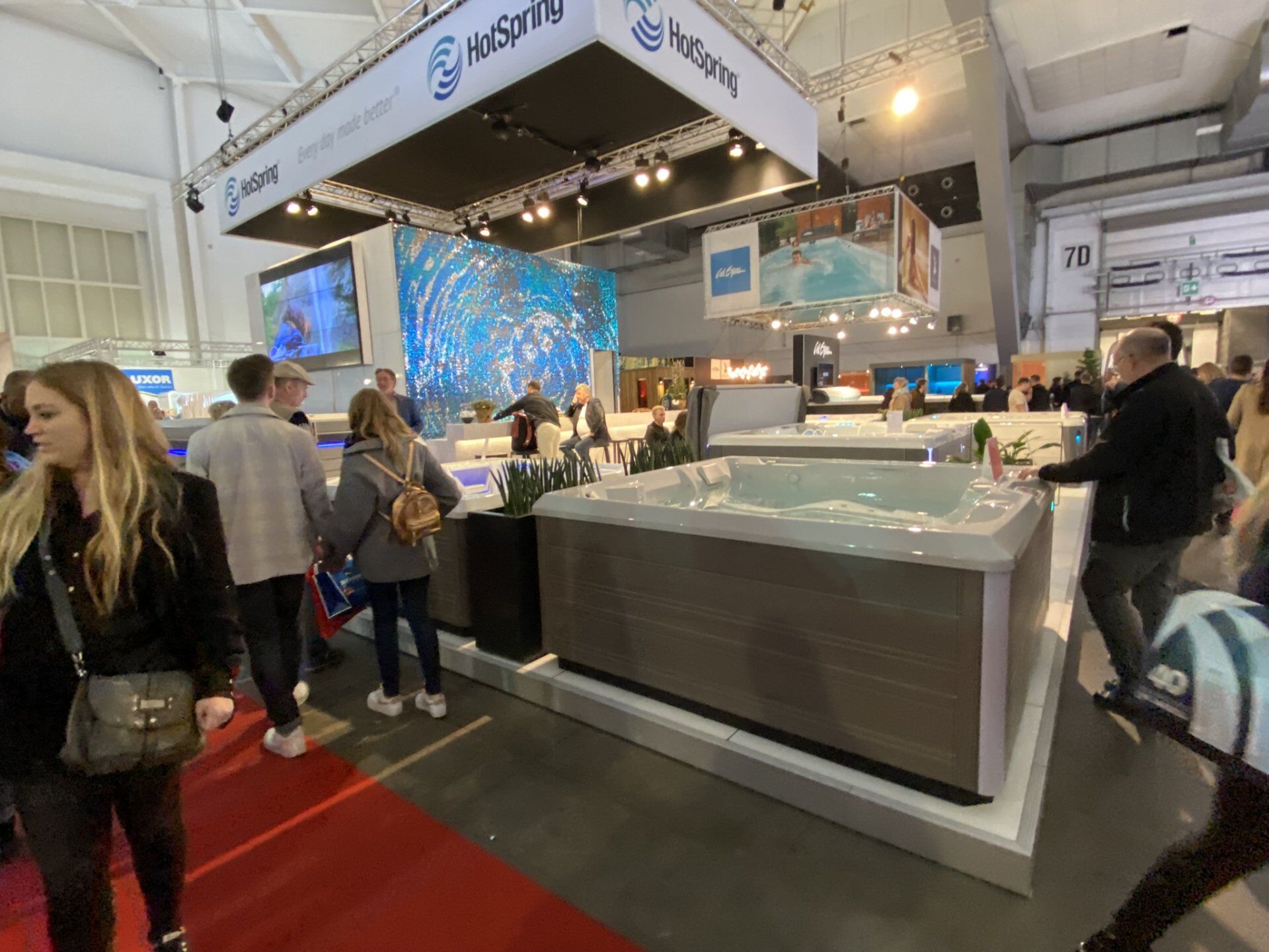 Batibouw acties gervi stand hotspring