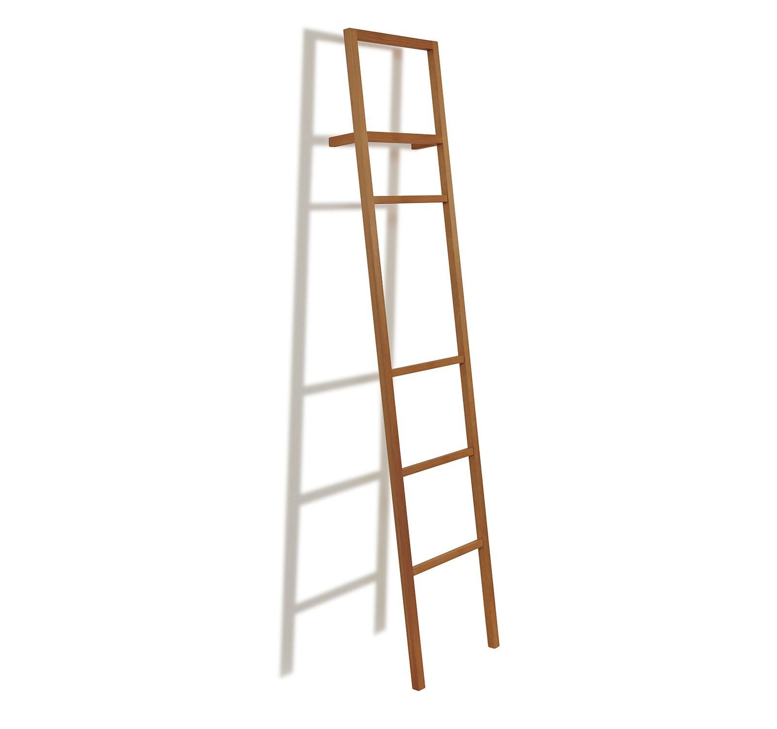 Handdoekhouder uit massief hemlock - 35 cm