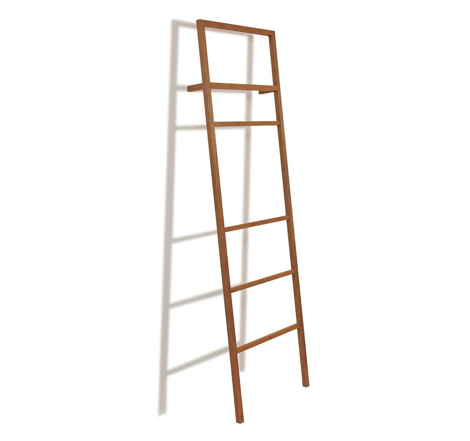 Handdoekhouder uit massief hemlock - 50 cm